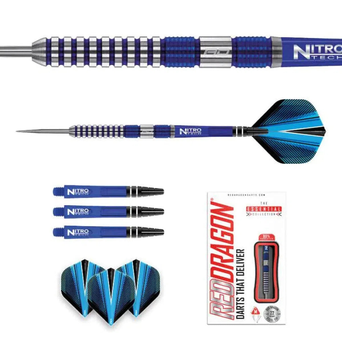 Red Dragon Polaris 90% Tungsten Steel Tip Darts