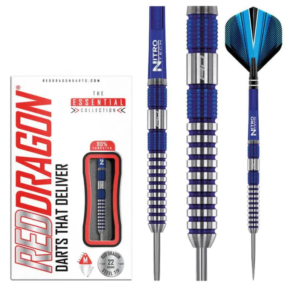 Red Dragon Polaris 90% Tungsten Steel Tip Darts