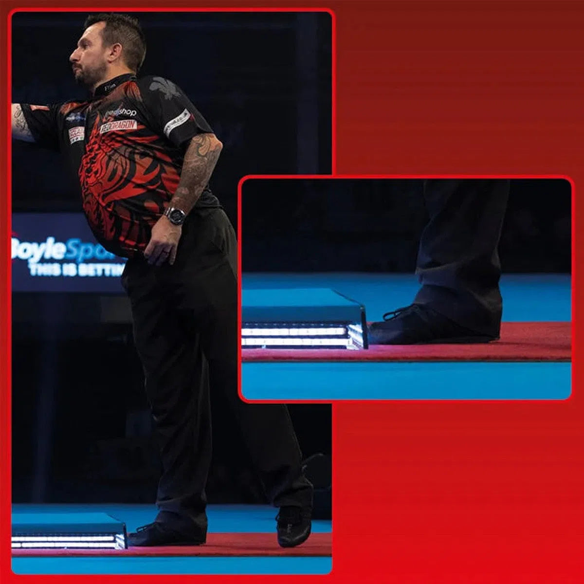 Red Dragon Pro Position Dart Mat