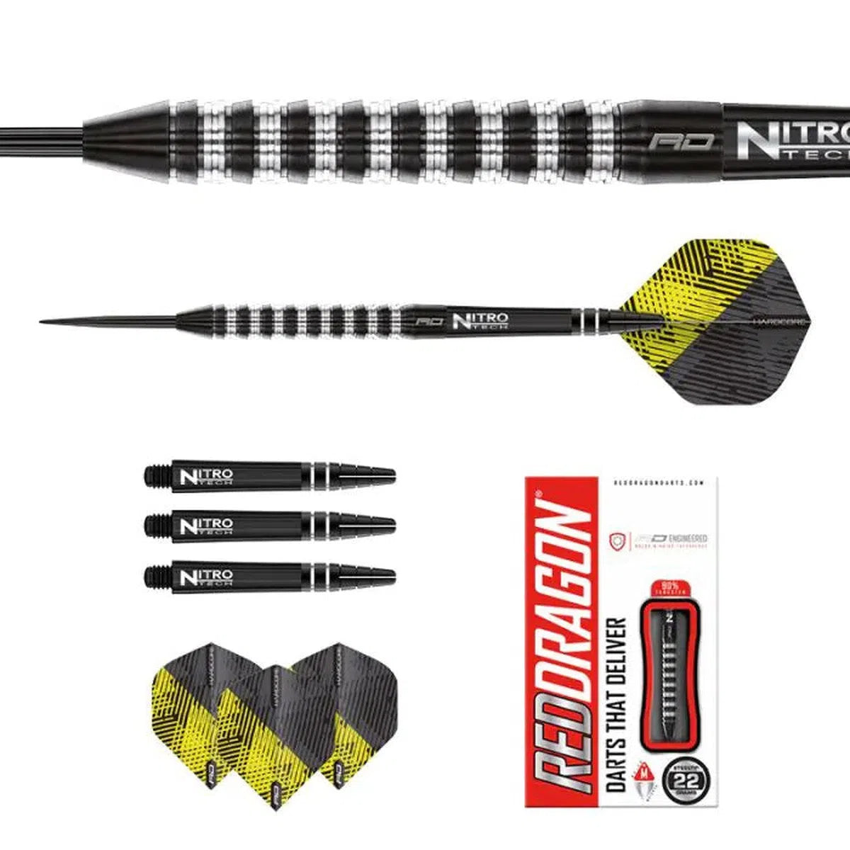 Red Dragon Razer Edge Elite 90% Tungsten Steel Tip Darts