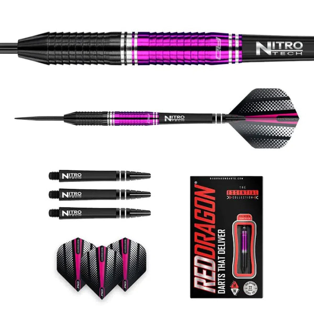 Red Dragon Razer Edge ZX1 85% Tungsten Steel Tip Darts
