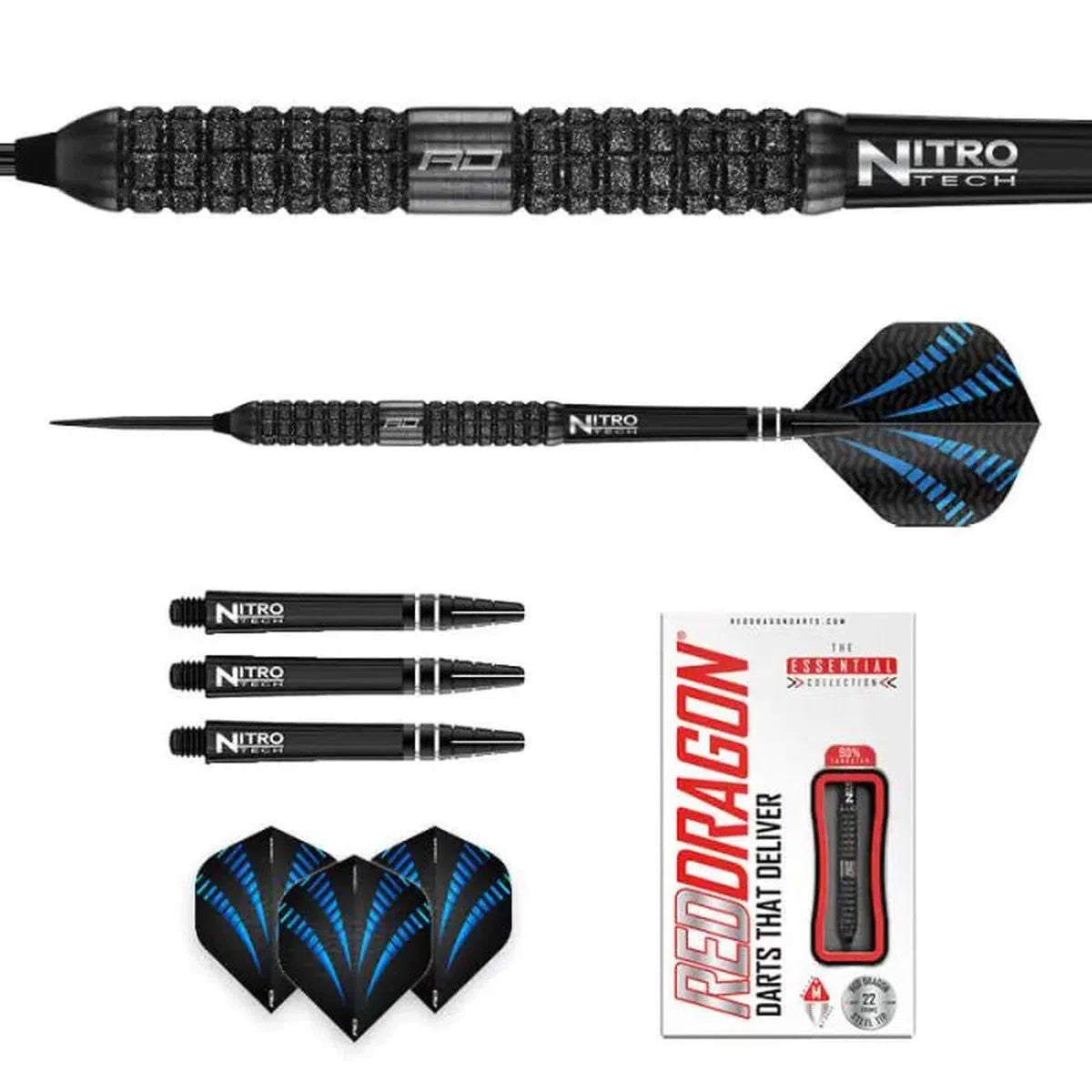 Red Dragon Touchstone Style 1 90% Tungsten Steel Tip Darts
