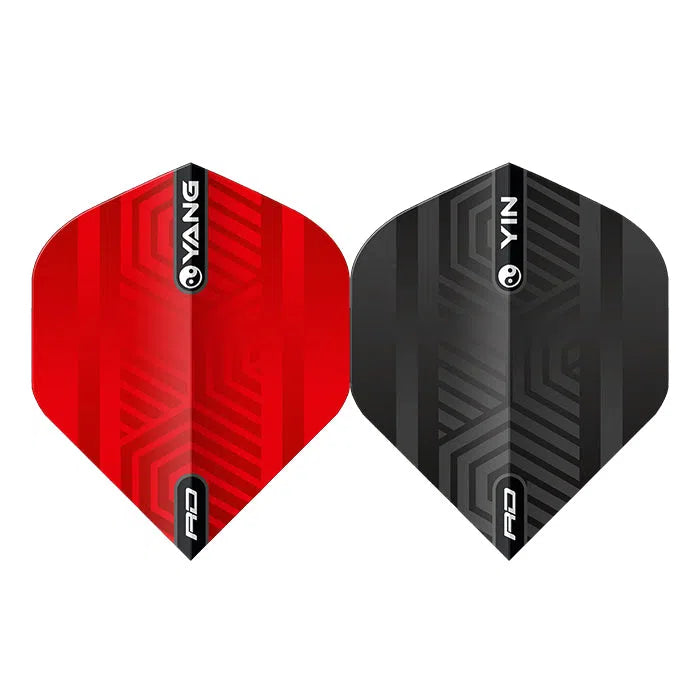 Red Dragon Yin Yang Red and Black Standard Flights