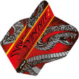 Red Dragon Hardcore Ionic Snakebite Red and Grey Flights