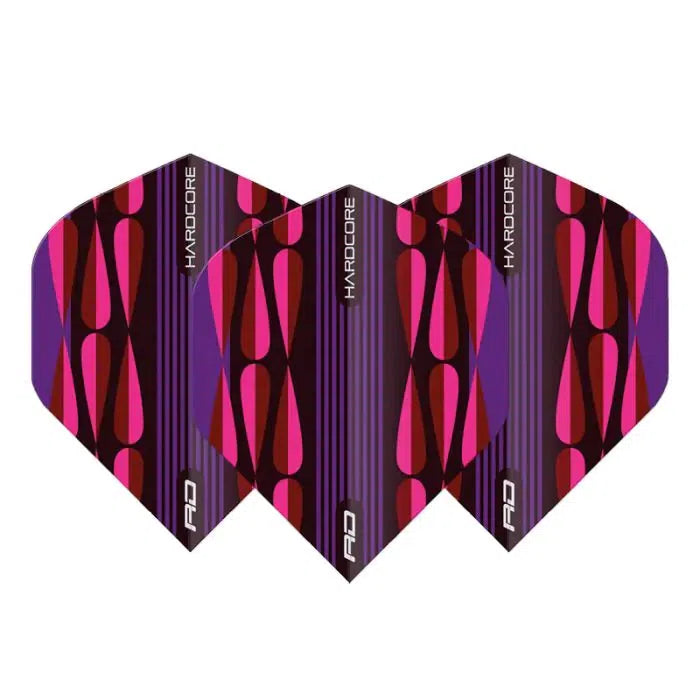 Red Dragon Hardcore Radical Pink Teardrop Standard Flights