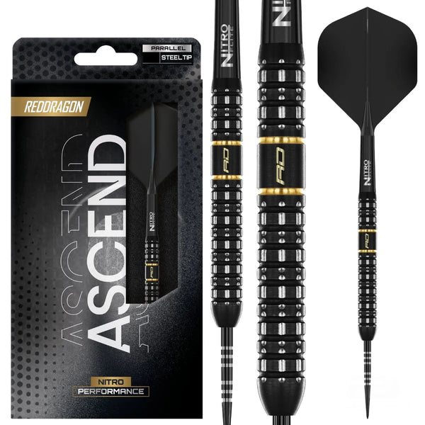 Red Dragon Ascend - Parallel 90% Tungsten Steel Tip Darts-1-22 GRAM-Premier Darts