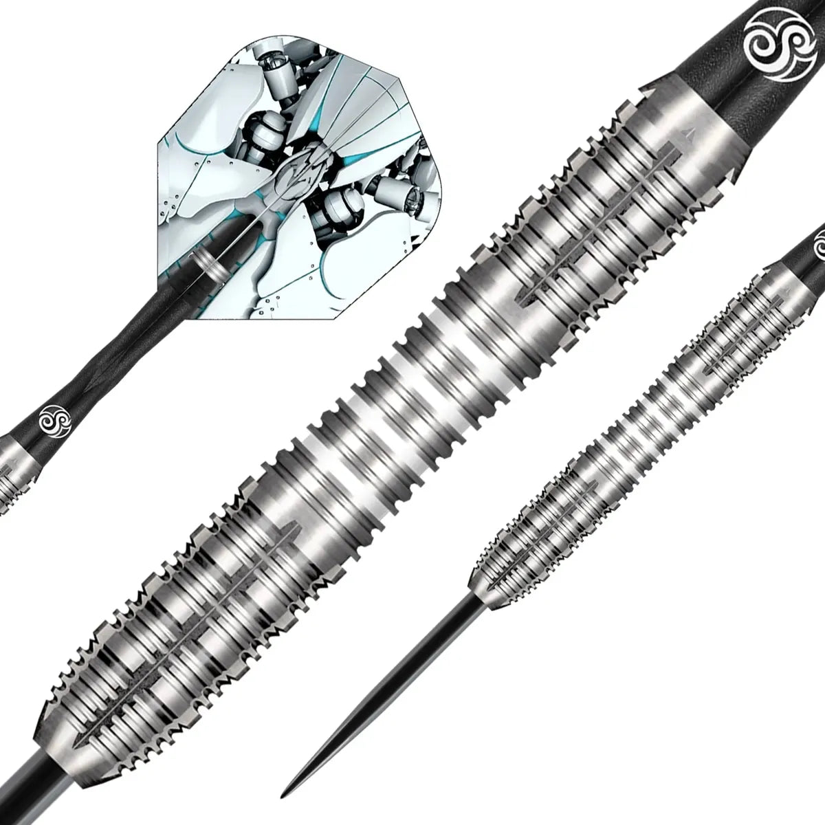 Shot AI Scorpula 90% Tungsten Steel Tip Darts-2-23 GRAM-Premier Darts