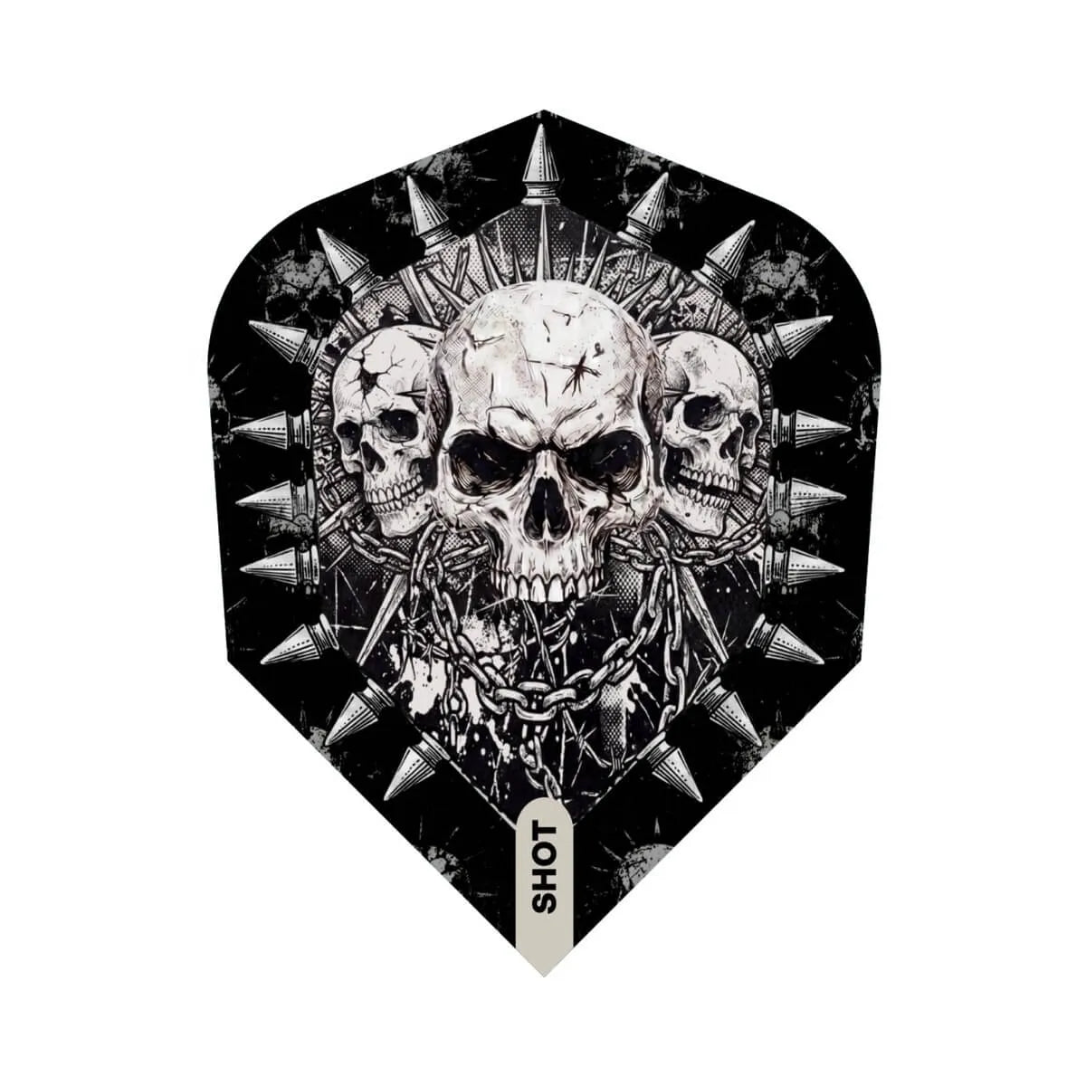 Shot Gnarly Gnasha TP 95% Tungsten Steel Tip Darts-9-23 GRAM-Premier Darts