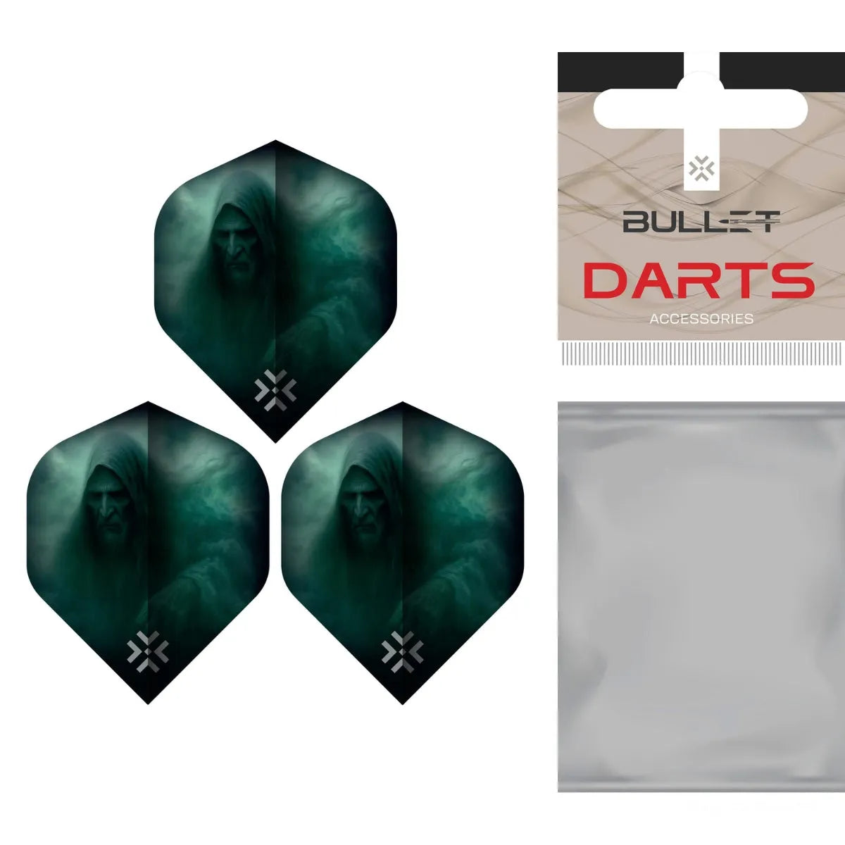 Bullet Shadow Standard Flights-2-Premier Darts