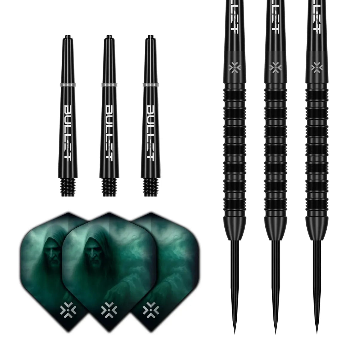 Bullet Shadow 90% Tungsten Steel Tip Darts