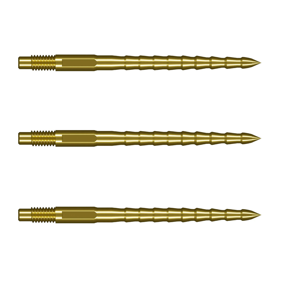 Shot RS Turbo Steel Tip Points-6-Gold-30mm-Premier Darts