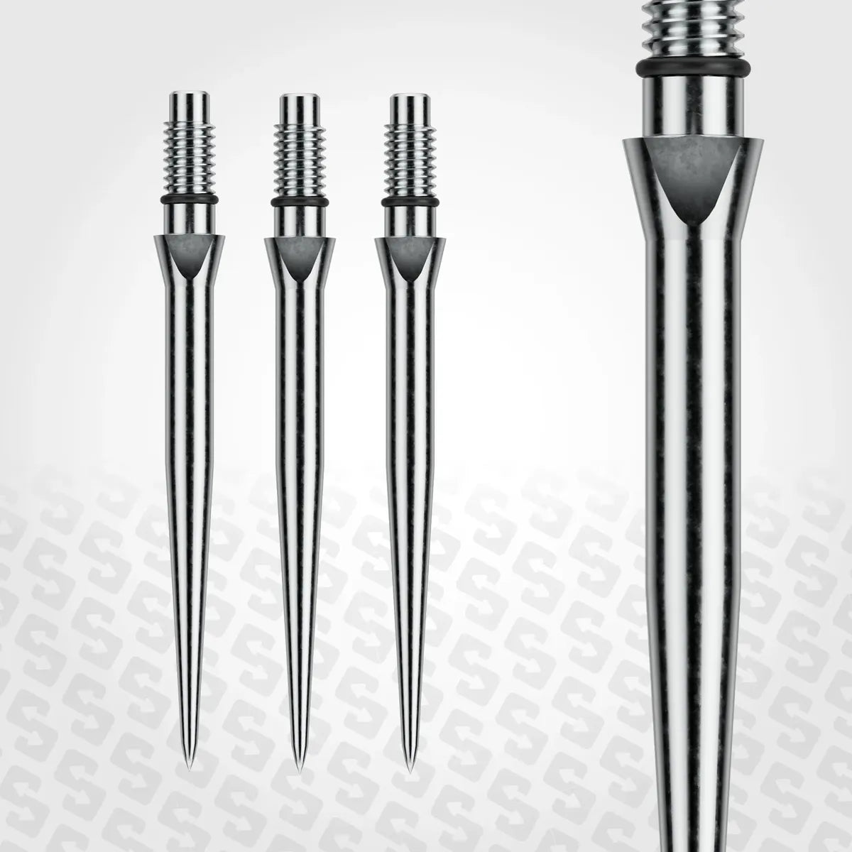 Winmau Switch Point Smooth-11-Black-26mm-Premier Darts