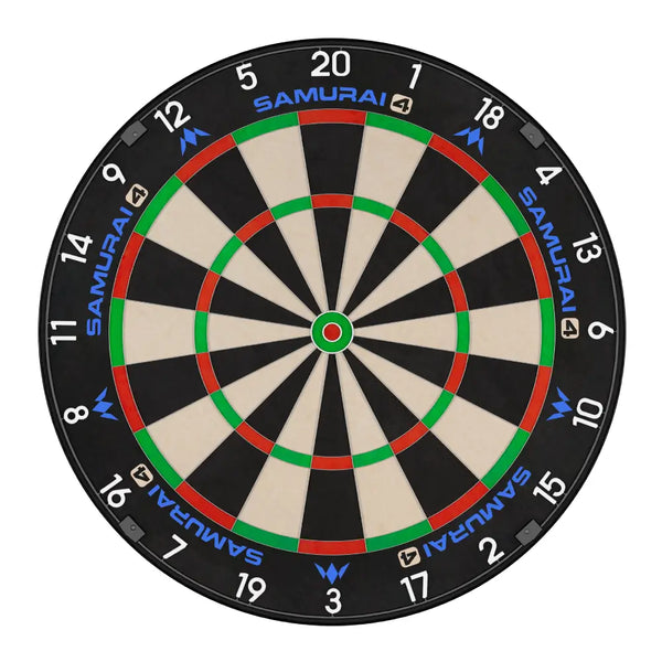 Mission Samurai 4 Professional Dartboard - White Spider-1-Premier Darts