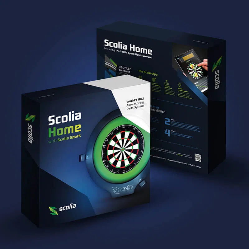 Scolia Home Automatic Darts Scoring System + Spark Lighting