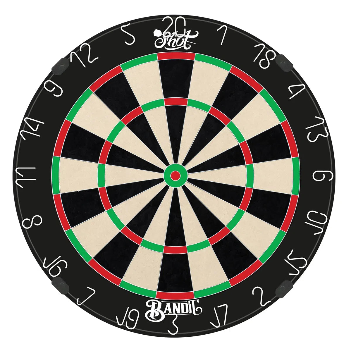 Shot Bandit Gen 4 Bristle Dartboard