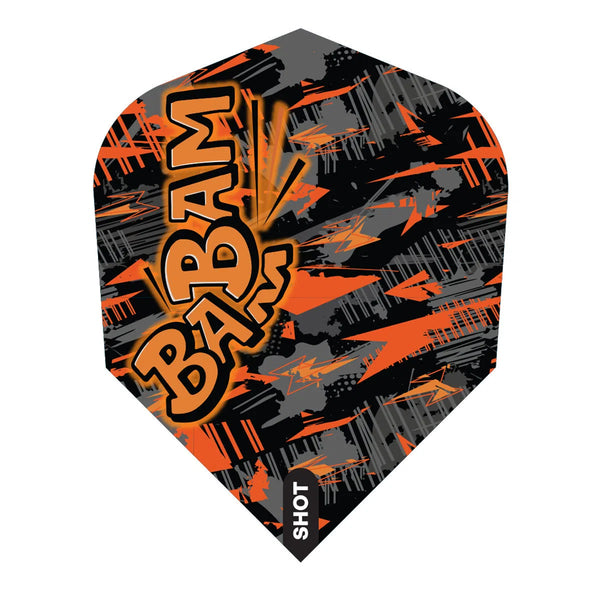 Shot Bradley Brooks Small Standard Darts Flights-1-Premier Darts