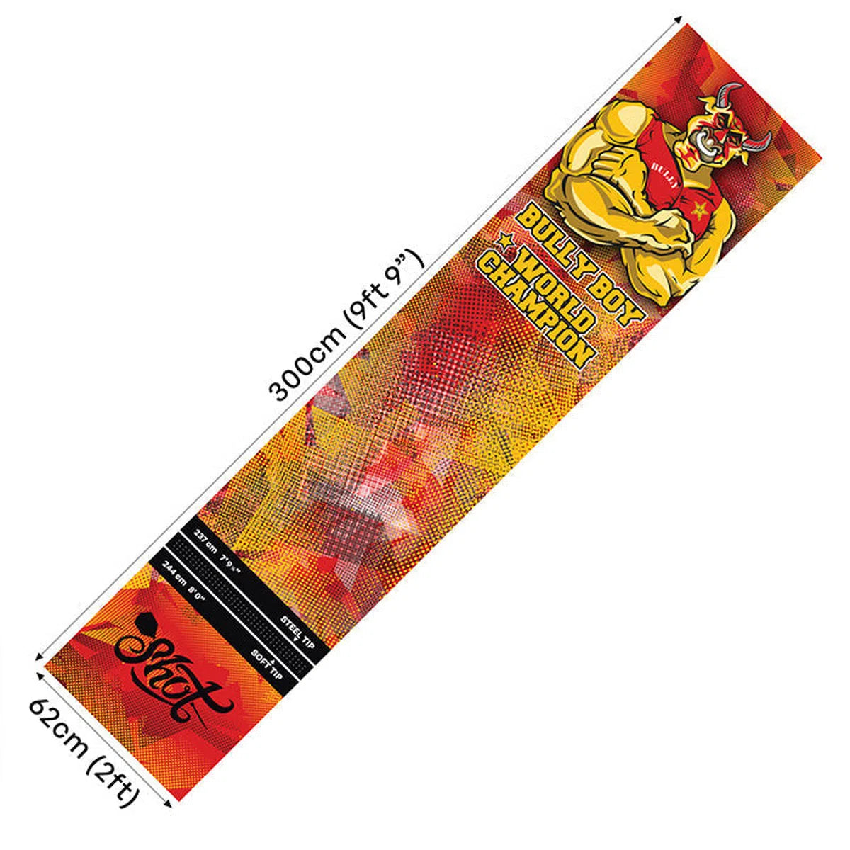 Shot Bully Boy Michael Smith Dart Mat