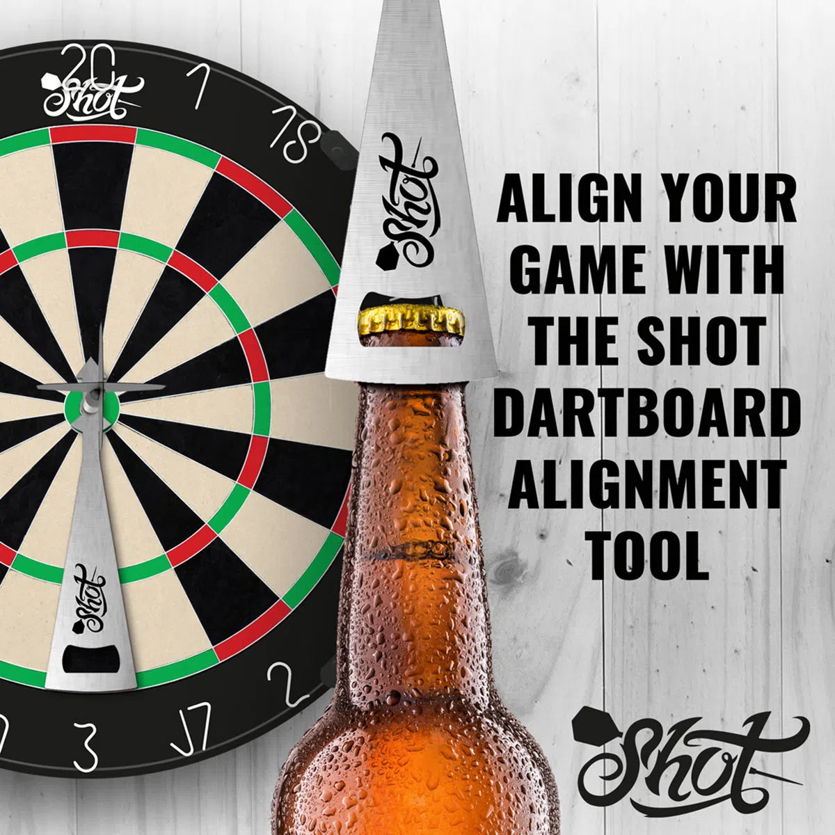 Shot Dartboard Alignment Tool