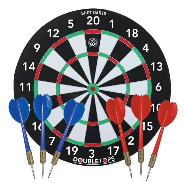 Shot DoubleTops Dartboard Game