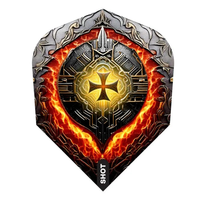 Shot Future Knights Hachette Small Standard Darts Flights