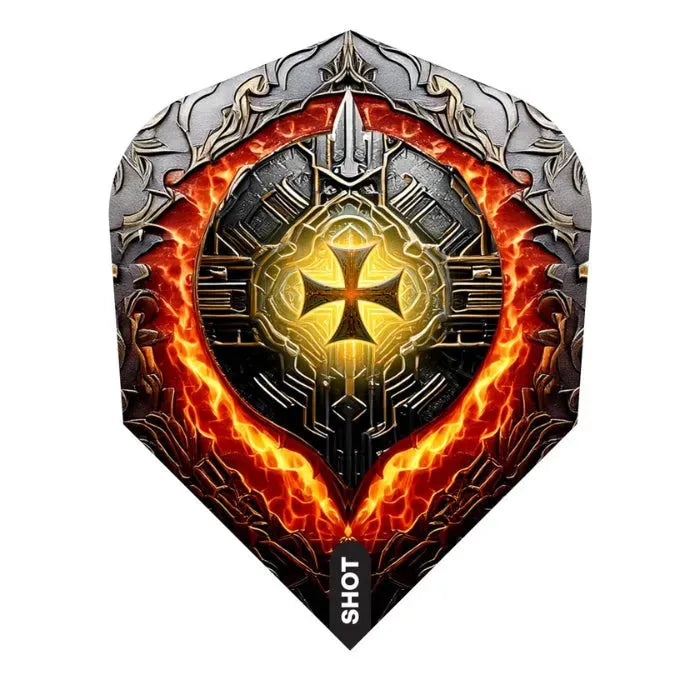Shot Future Knights Hachette Small Standard Darts Flights-1-Premier Darts