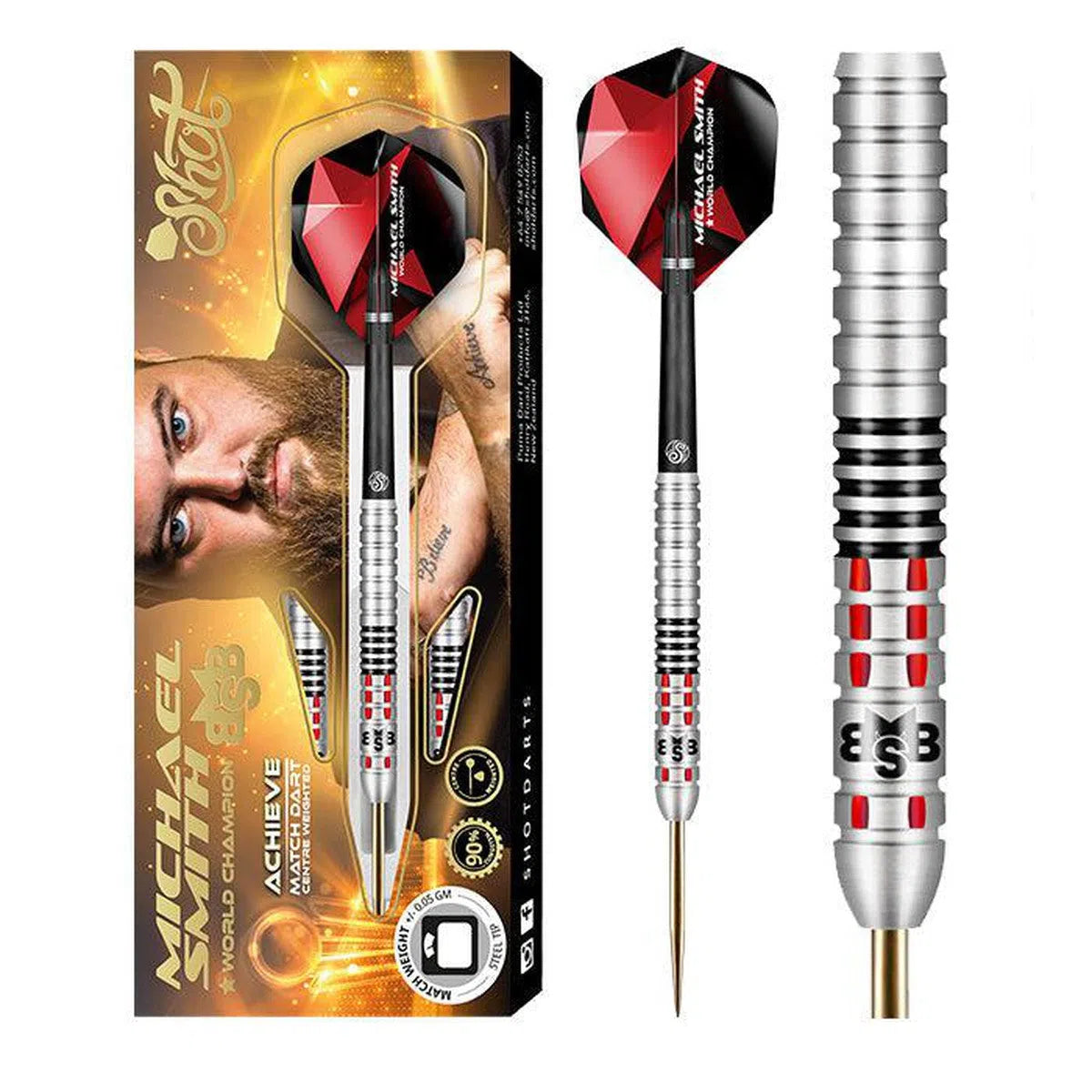 Shot Michael Smith Achieve 90% Steel Tip Darts