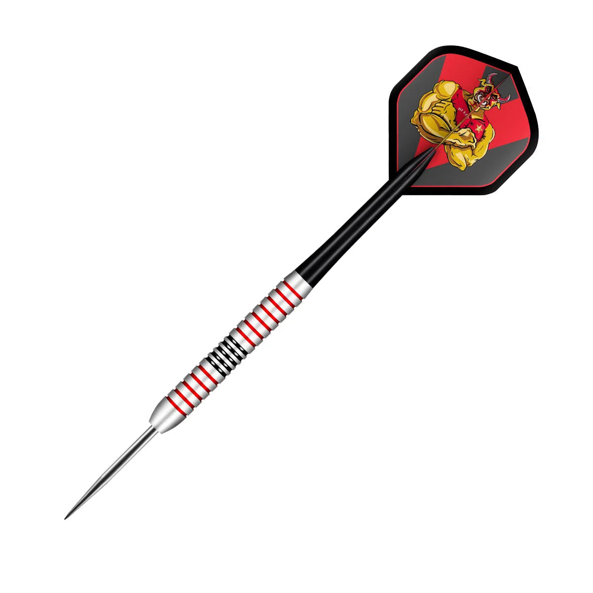 Shot Michael Smith 'Bully Boy' Plated Brass Steel Tip Darts Set