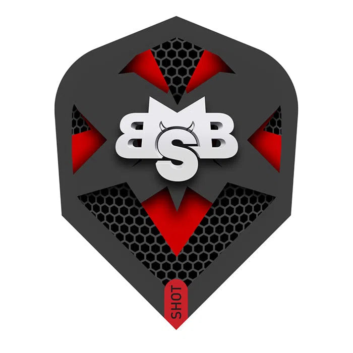 Shot Michael Smith Tenacious Small Standard Dart Flights