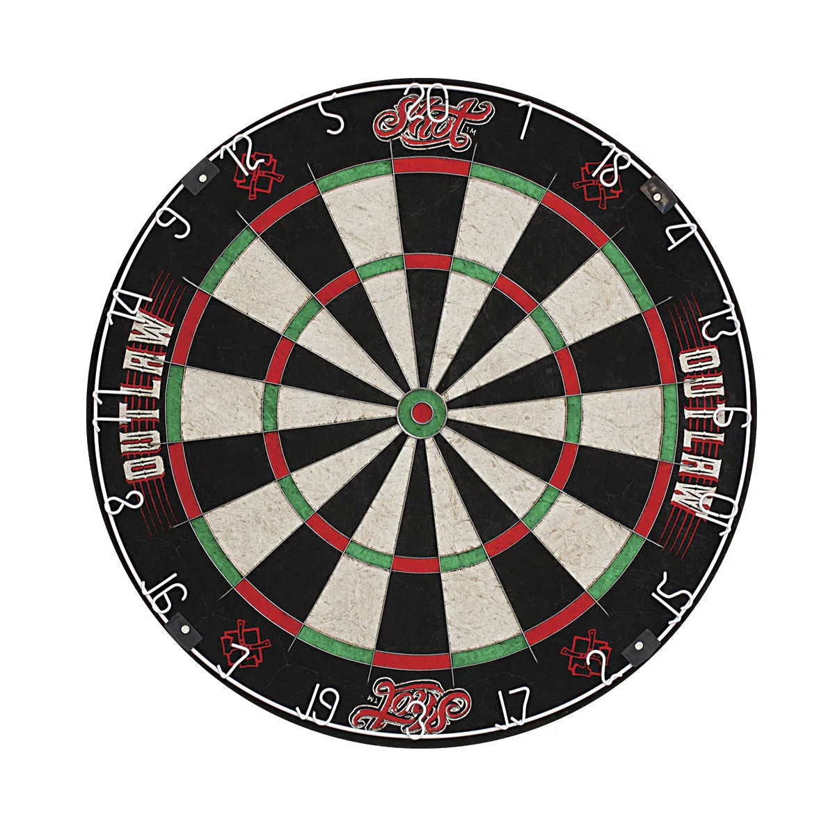 Shot Outlaw Bristle Dartboard