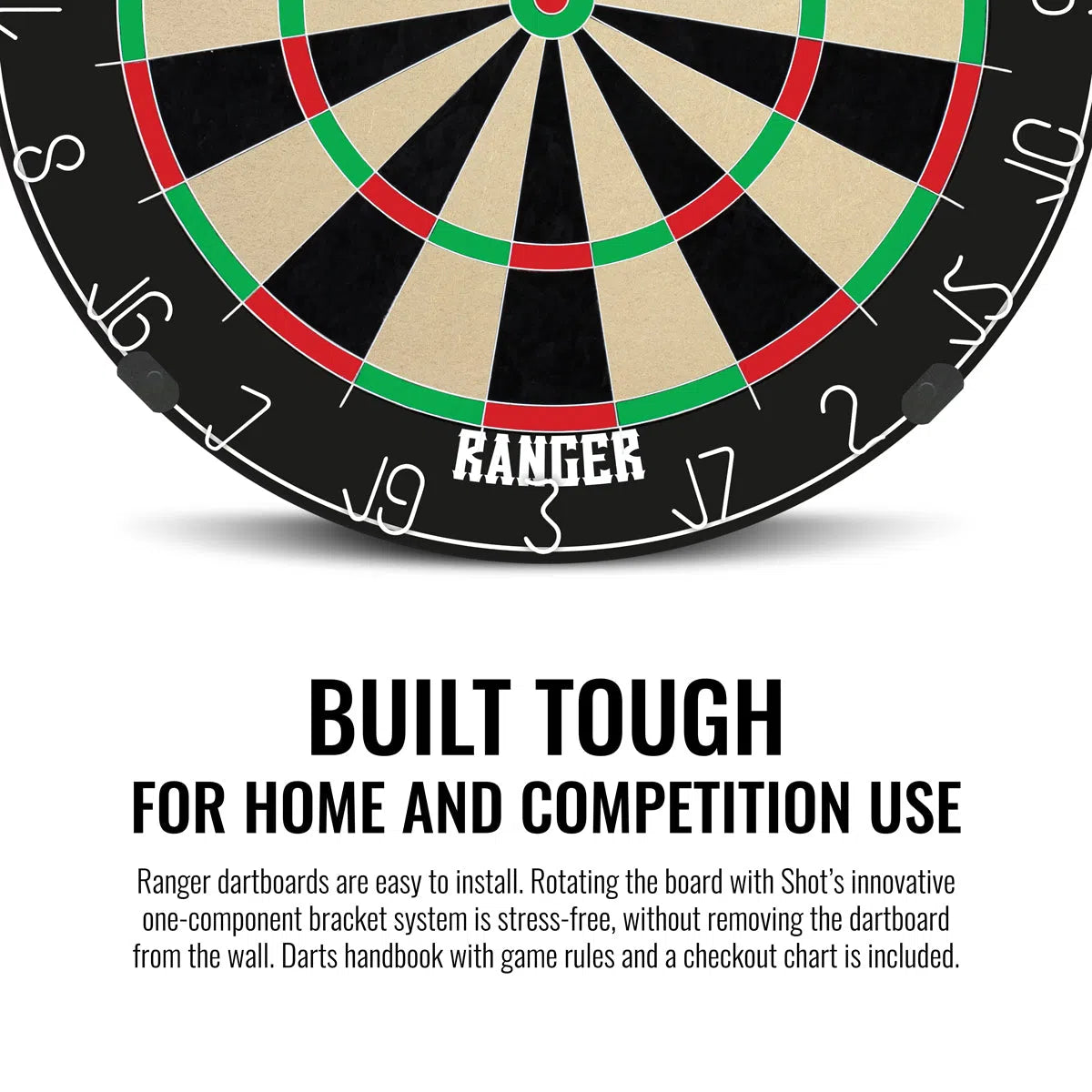 Shot Ranger Bristle Dartboard