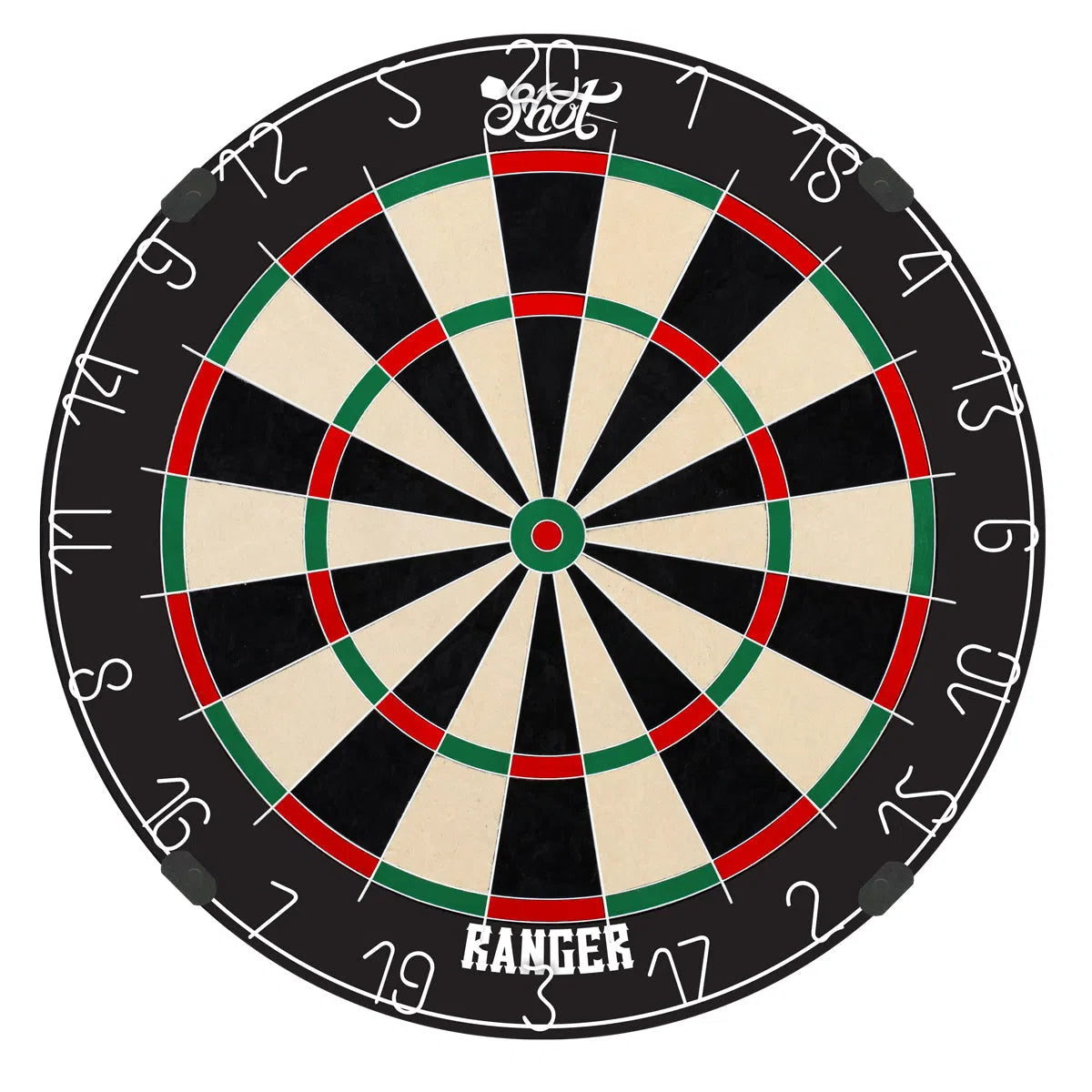 Shot Ranger Bristle Dartboard