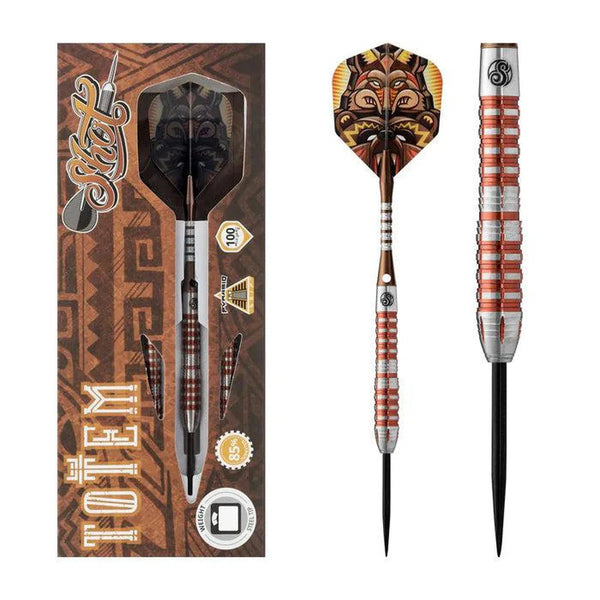 Shot Totem III 85% Tungsten Steel Tip Darts-1-23 GRAM-Premier Darts