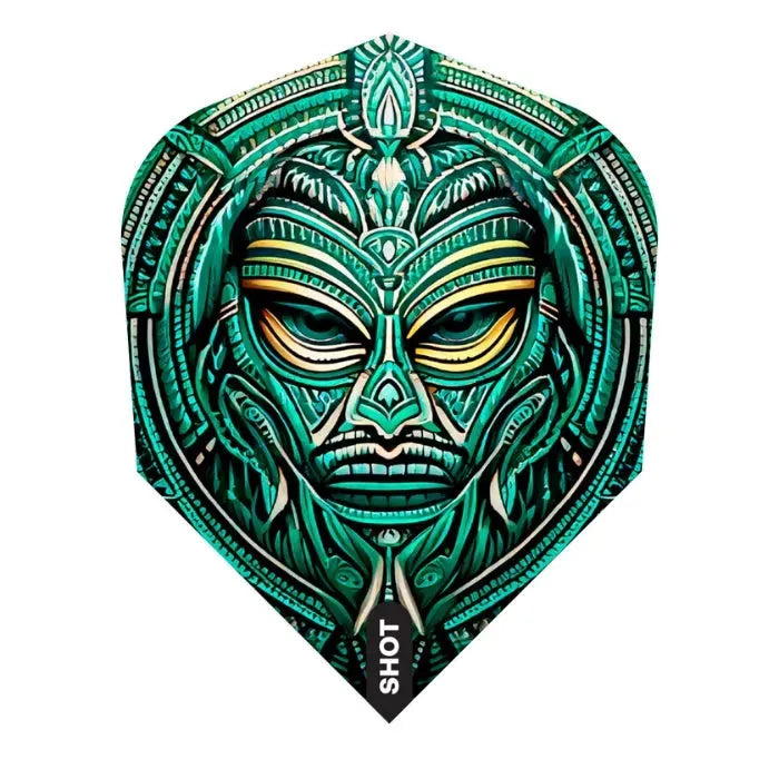 Shot Tribal Weapon Toki Small Standard Darts Flights-1-Premier Darts