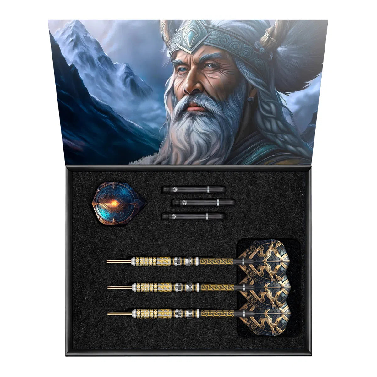 Shot Viking Odin 95% Tungsten Steel Tip Darts-3-23 GRAM-Premier Darts