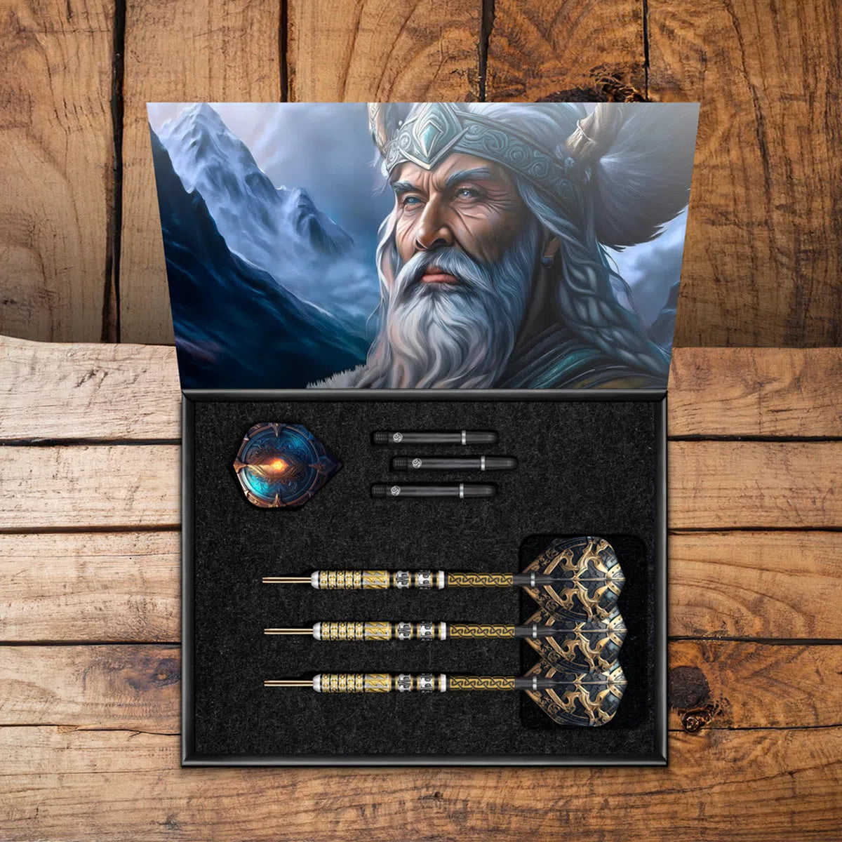Shot Viking Odin 95% Tungsten Steel Tip Darts-5-23 GRAM-Premier Darts