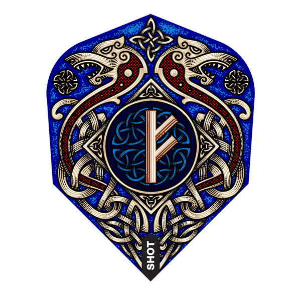 Shot Viking Rannsaka Standard No6 Flights-1-Premier Darts