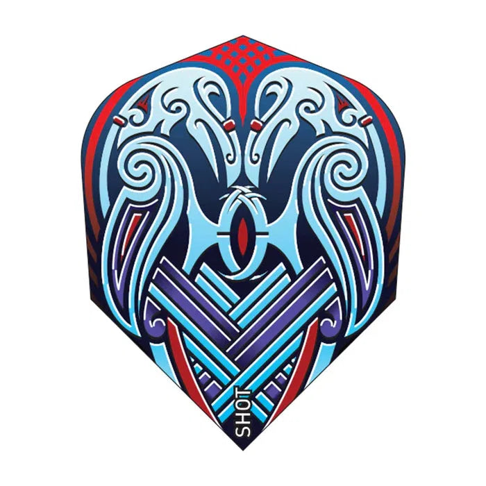 Shot Viking Raven Blue Standard No6 Flights