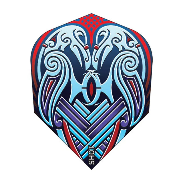 Shot Viking Raven Blue Standard No6 Flights