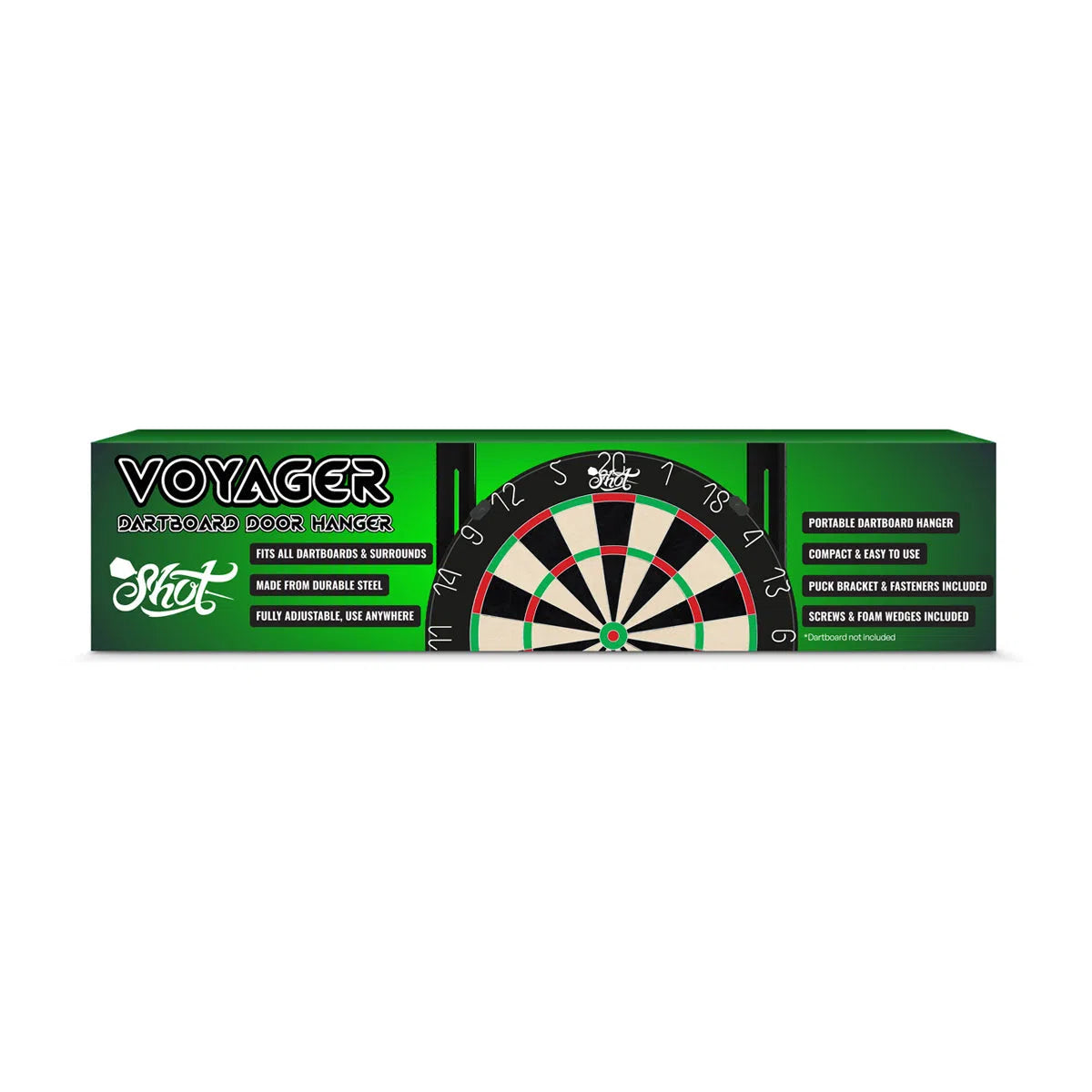 Shot Voyager Dartboard Door Hanger