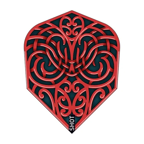 Shot Warrior Kapene Standard No6 Flights-1-Premier Darts