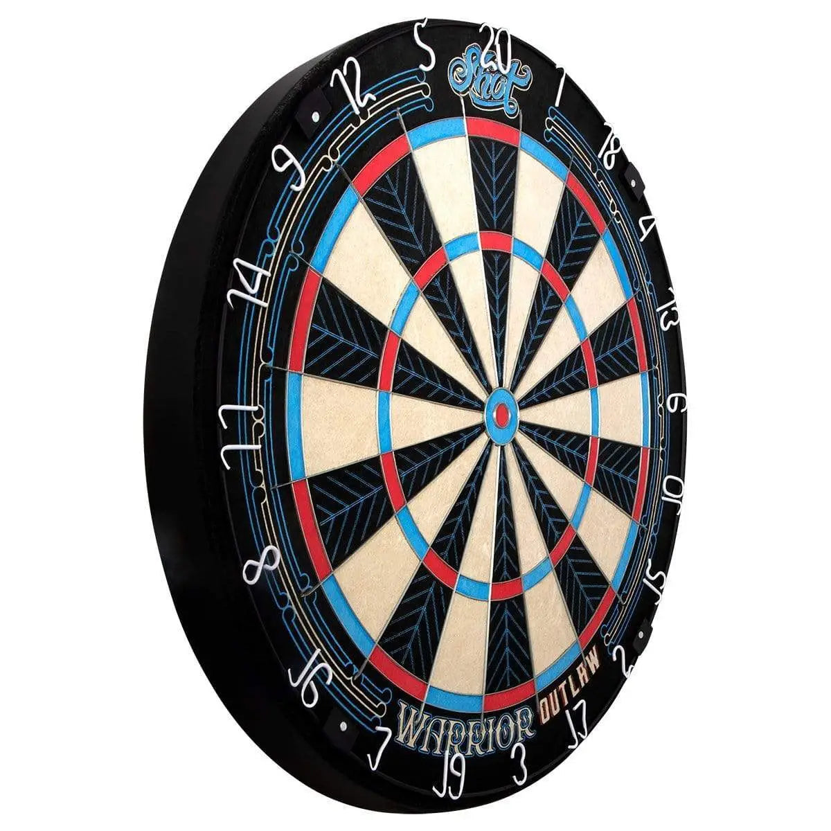 Shot Warrior Outlaw Bristle Dartboard