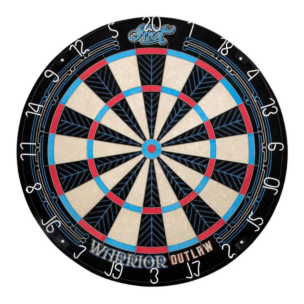 Shot Warrior Outlaw Bristle Dartboard