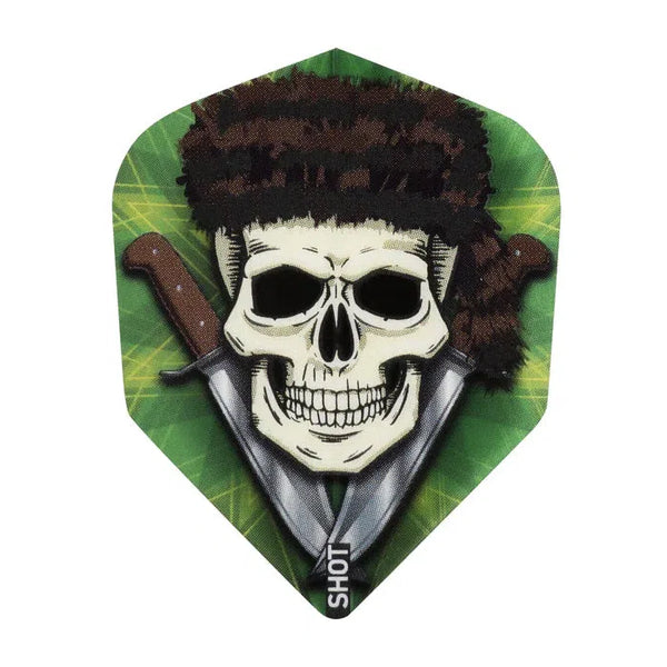 Shot Wild Frontier Trapper Standard No6 Flights-1-Premier Darts