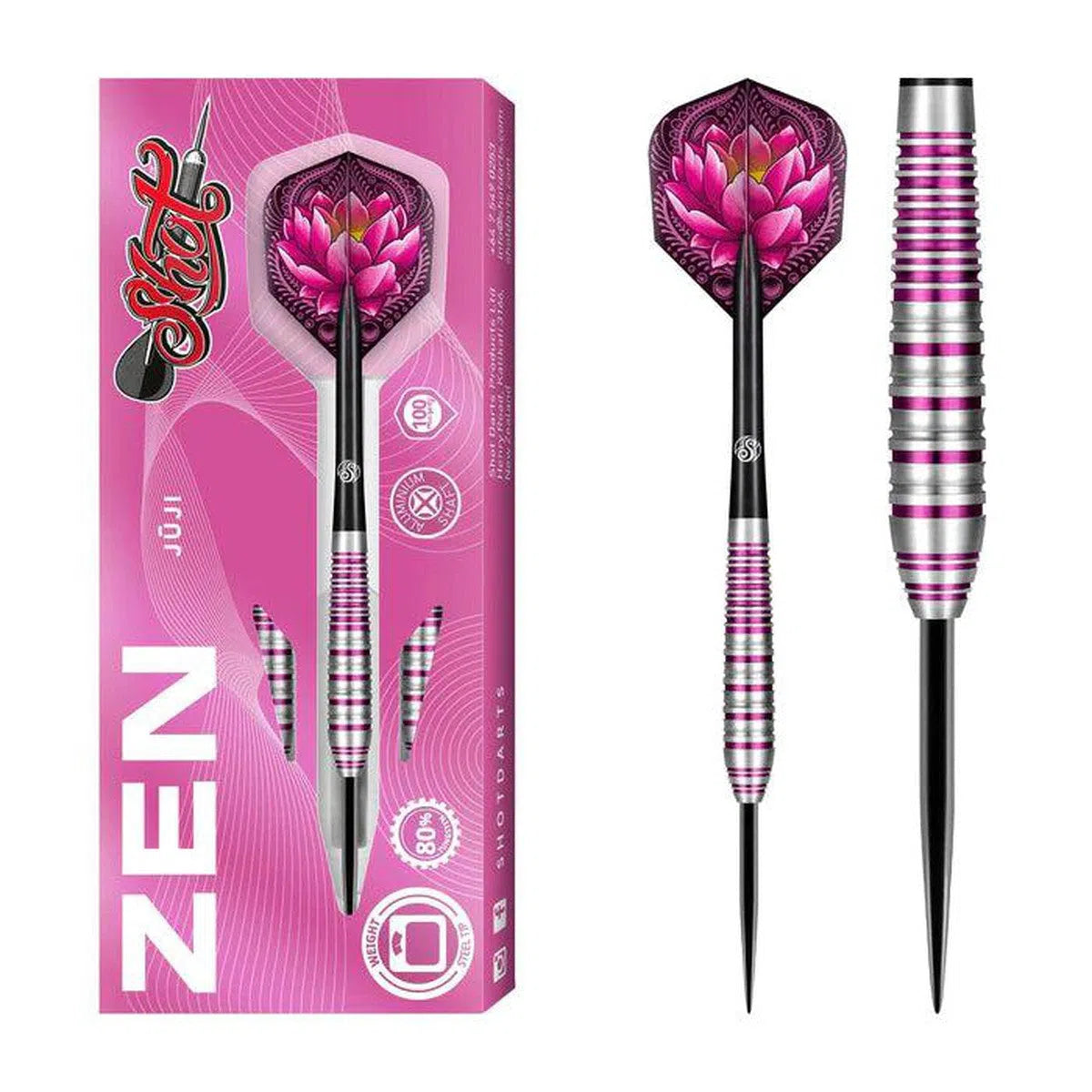Shot Zen Series Juji 80% Tungsten Steel Tip Darts