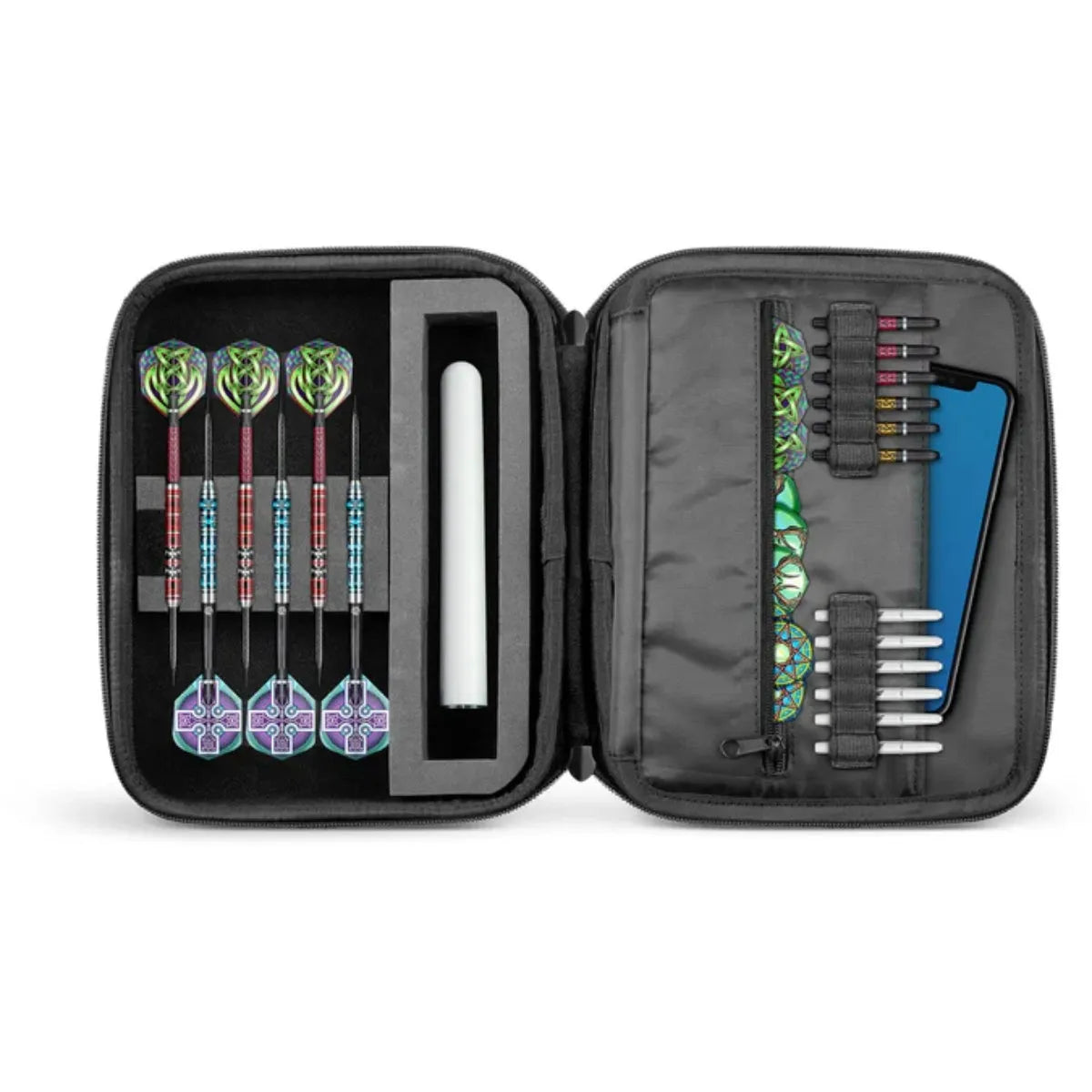 Shot Mega Tactical Dart Case-2-Black-Premier Darts