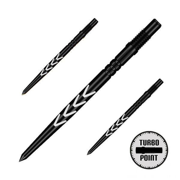 Shot Michael Smith Turbo Steel Tip Points-1-30mm-Premier Darts