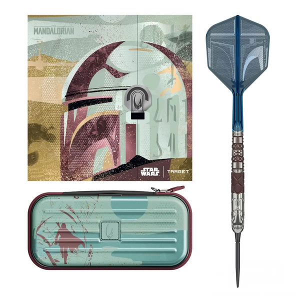 Star Wars | Target Mandalorian SP 95% Tungsten Steel Tip Darts-1-22 GRAM-Premier Darts