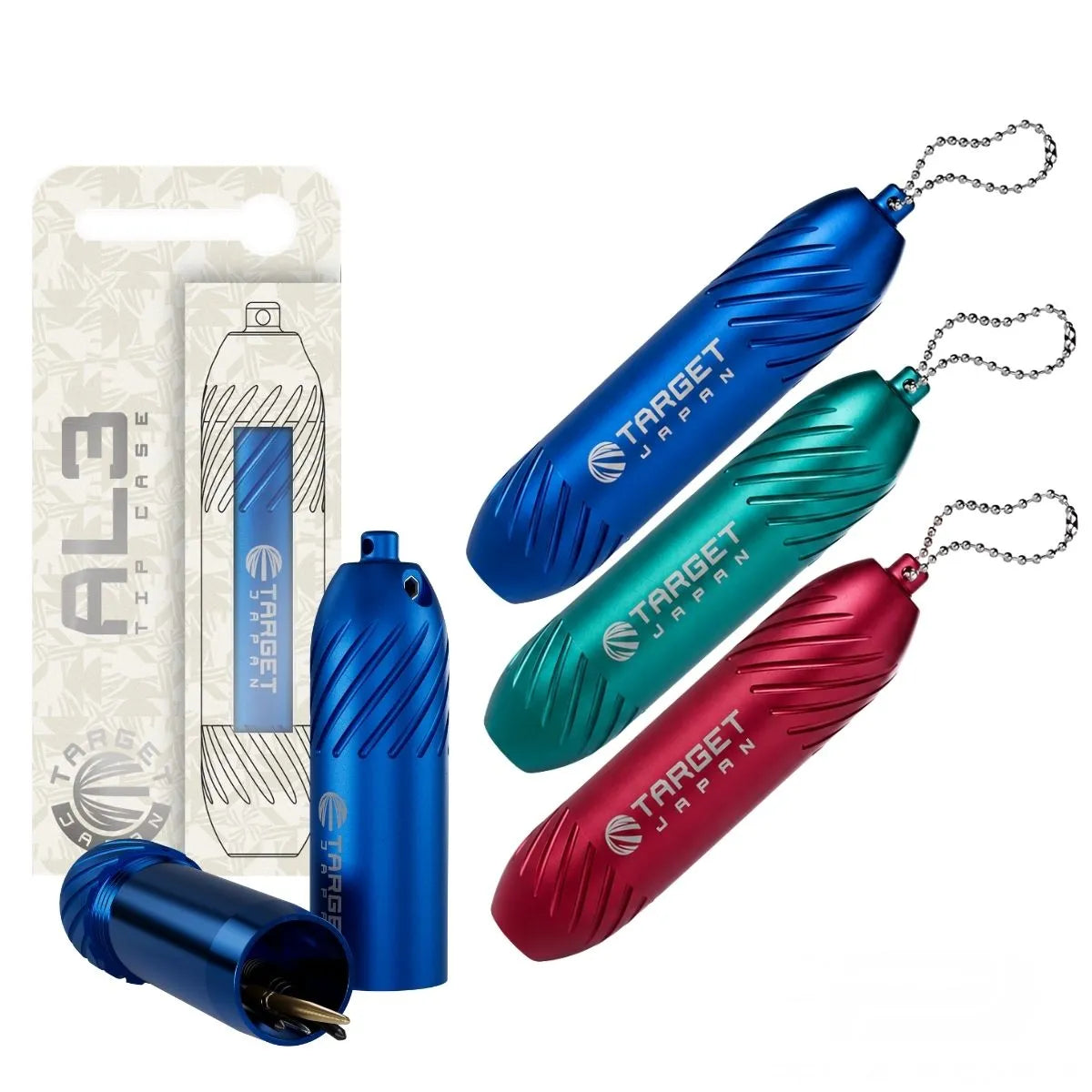 Target Japan AL3 Tip Case New Colours-8-Blue-Premier Darts