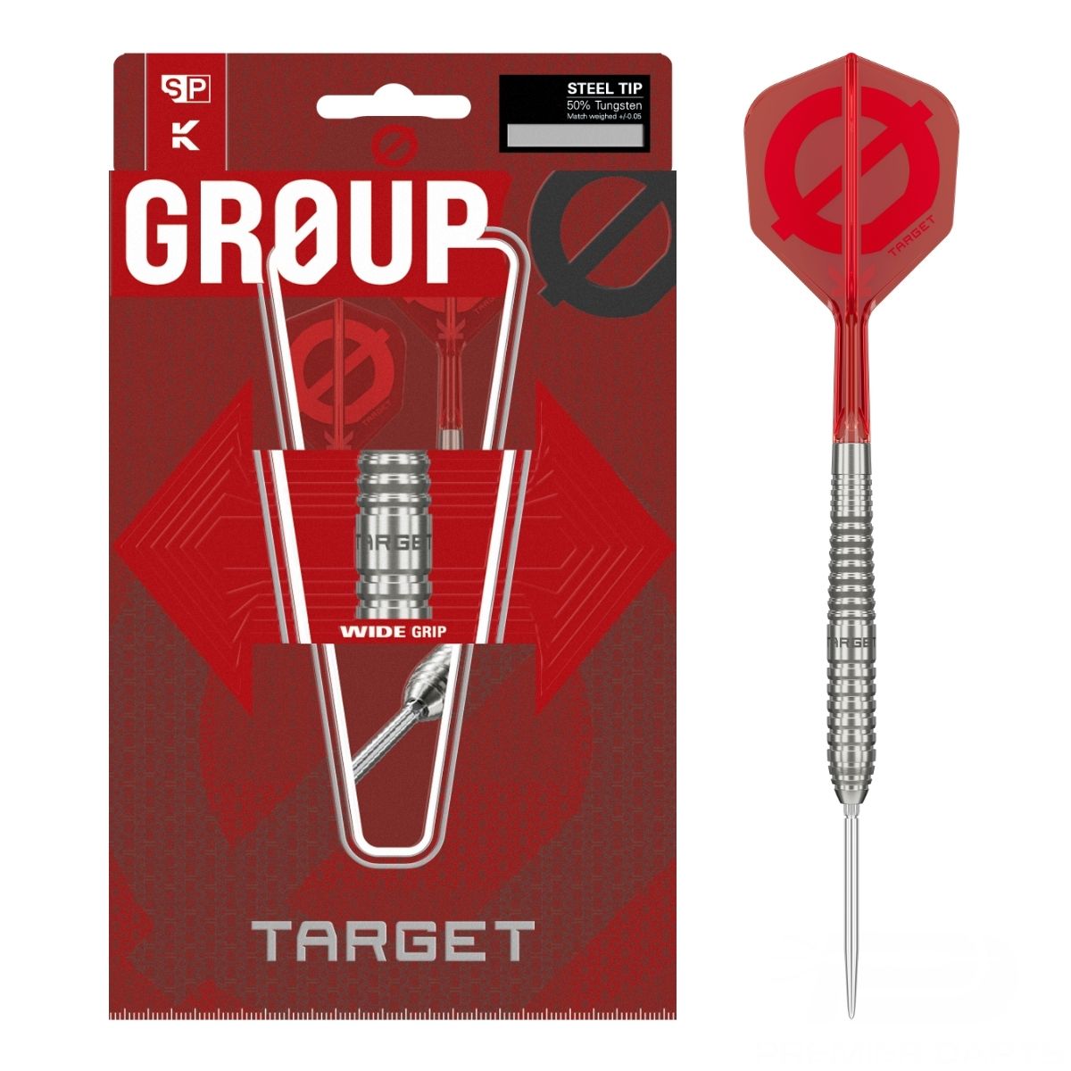 Target Darts Group Ø 01 SP 50% Tungsten Steel Tip Darts-1-22 GRAM-Premier Darts