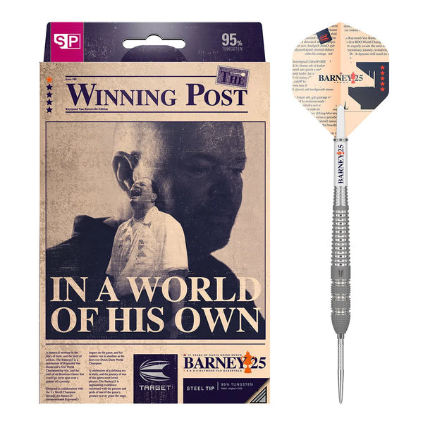 Target Barney 25 95% Tungsten Steel Tip Darts-1-21 GRAM-Premier Darts